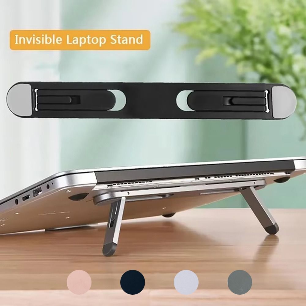 Laptop Cooling Pad - New Invisible Laptop Riser Stand Folding