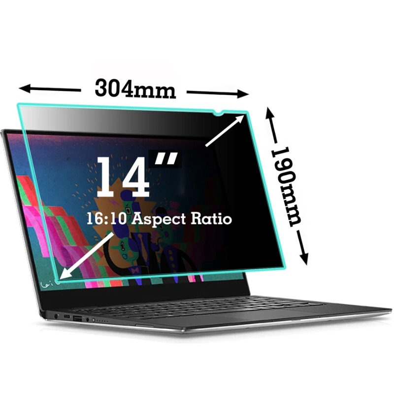 Laptop Accessories Must Have - 14 inch (16:10)-304* 190mm Computer Anti-glare