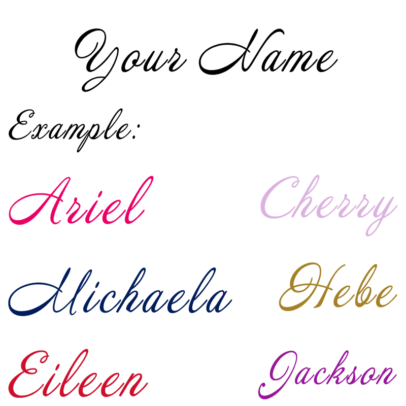 YOUR NAME Vinyl Decal Sticker  - đánh giá và giá Laptop Accessories Name