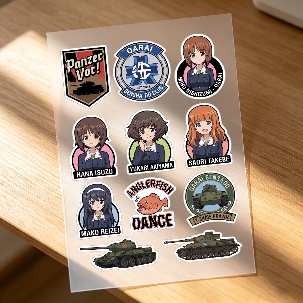 Anime Girls Und Panzer Motorcy - đánh giá và giá Laptop Accessories For Girls