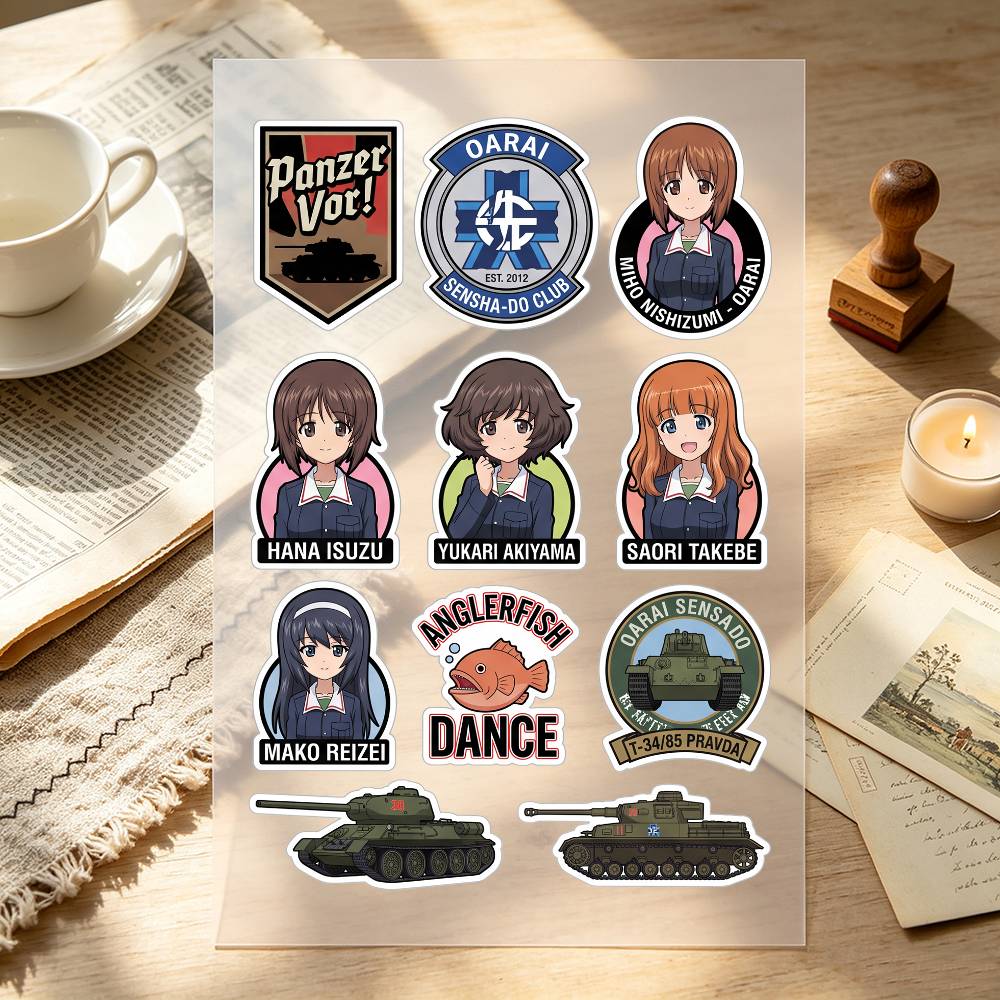 Anime Girls Und Panzer Motorcy - đánh giá và giá Laptop Accessories For Girls