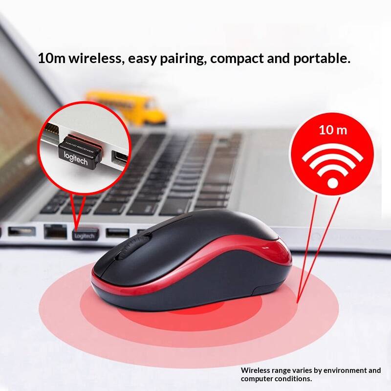 Logitech M185 Wireless Mouse H - đánh giá và giá Laptop Accessories Officeworks
