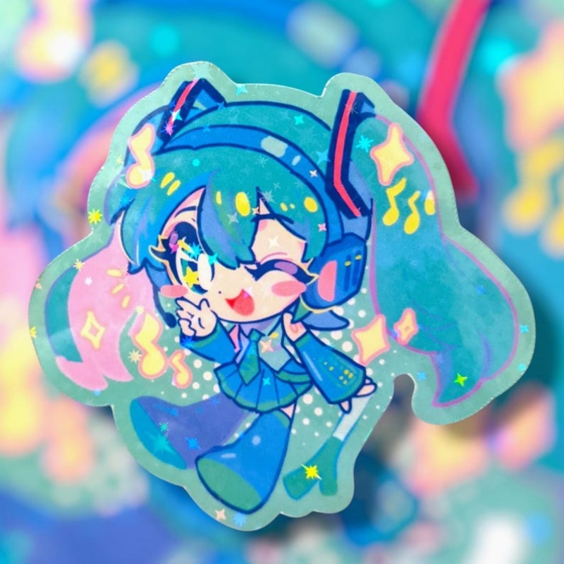 Virtual idol Green Twin Tails  - đánh giá và giá Laptop Accessories For Girls