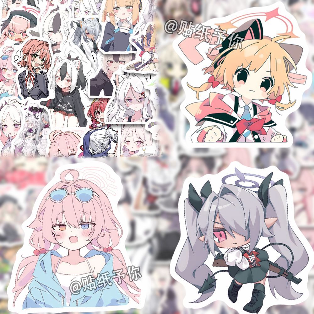 110PCS Anime Blue Archive Sora - đánh giá và giá Laptop Accessories For Girls