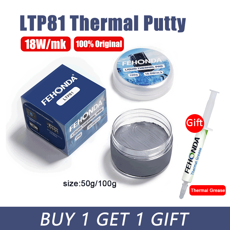 Fehonda LTP81 Thermal Putty 18 - đánh giá và giá Laptop Cooling Pad