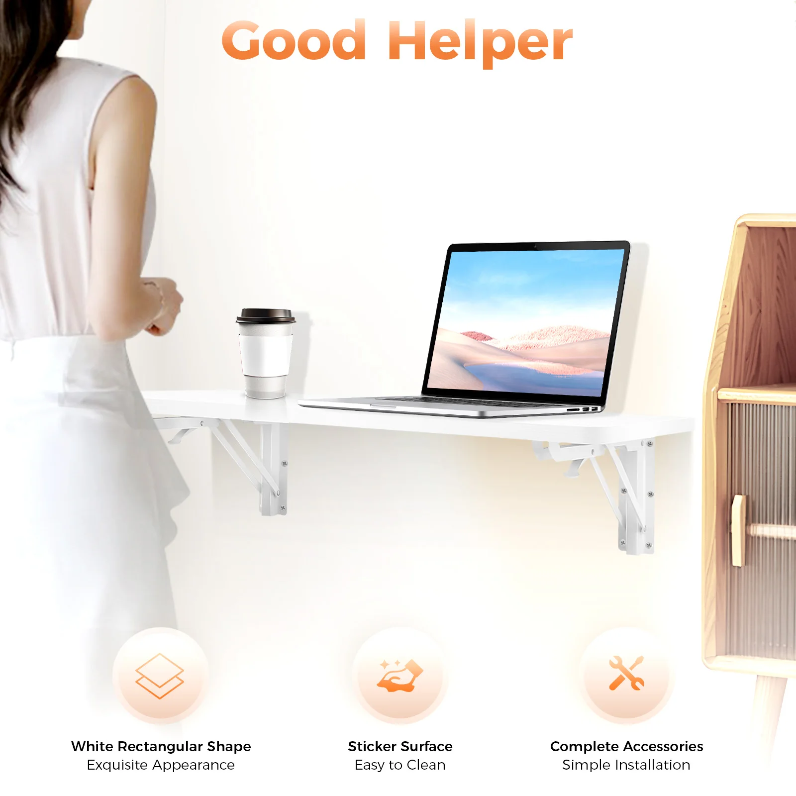 Space Saving Foldable Wall Mou - đánh giá và giá Laptop Accessories Officeworks