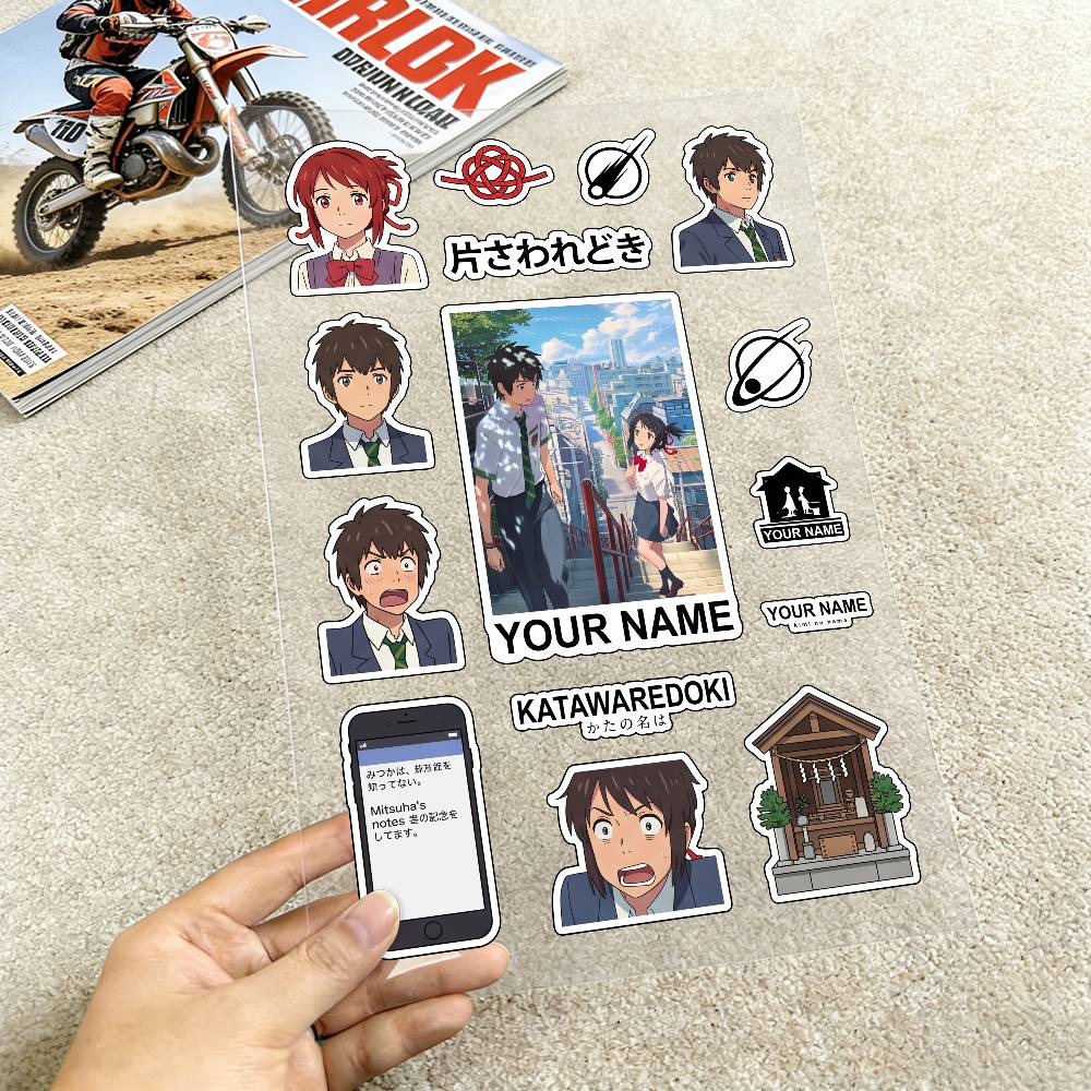 Anime Your Name Mitsuha Movie  - đánh giá và giá Laptop Accessories Name