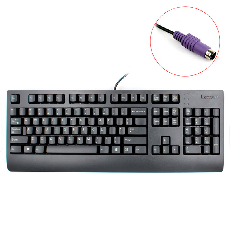 Lenovo Keyboard Mouse PS2 Roun - đánh giá và giá Laptop Accessories Combo