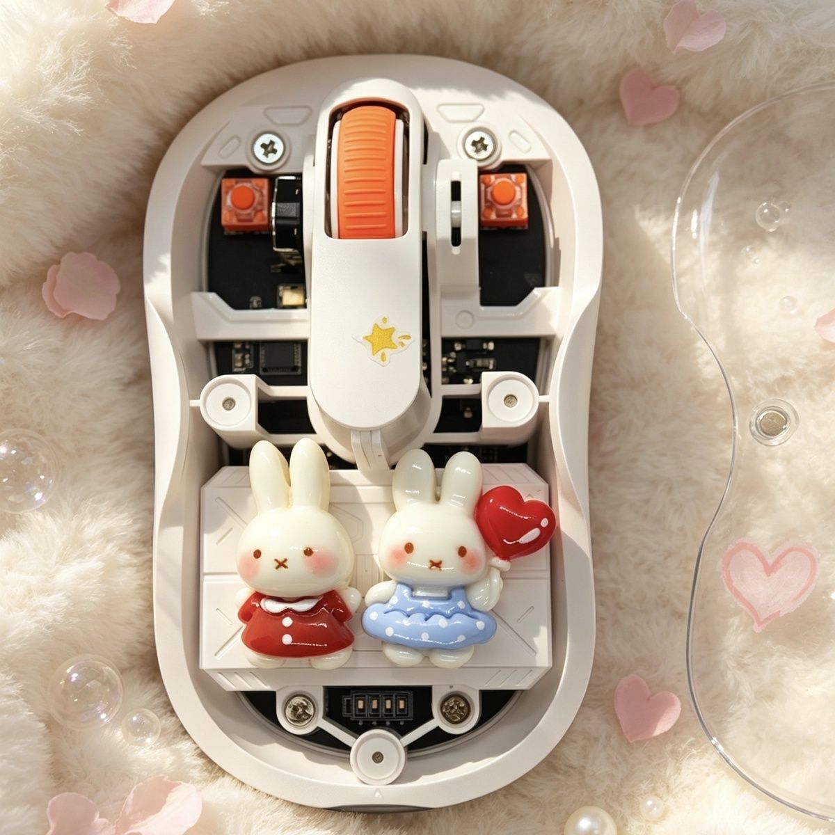 Cute Cartoon Fashion Miffy DIY - đánh giá và giá Laptop Accessories For Girls