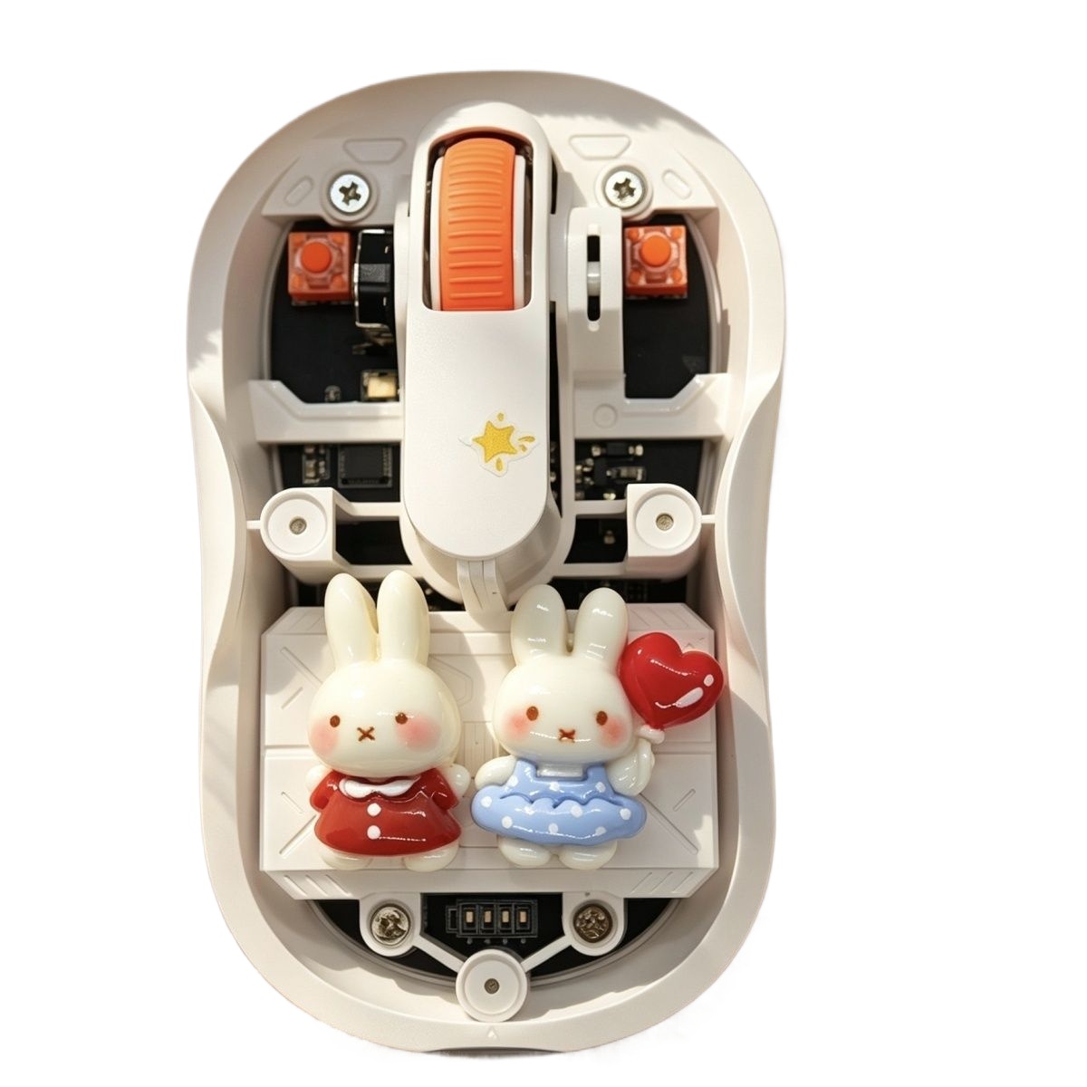 Cute Cartoon Fashion Miffy DIY - đánh giá và giá Laptop Accessories For Girls