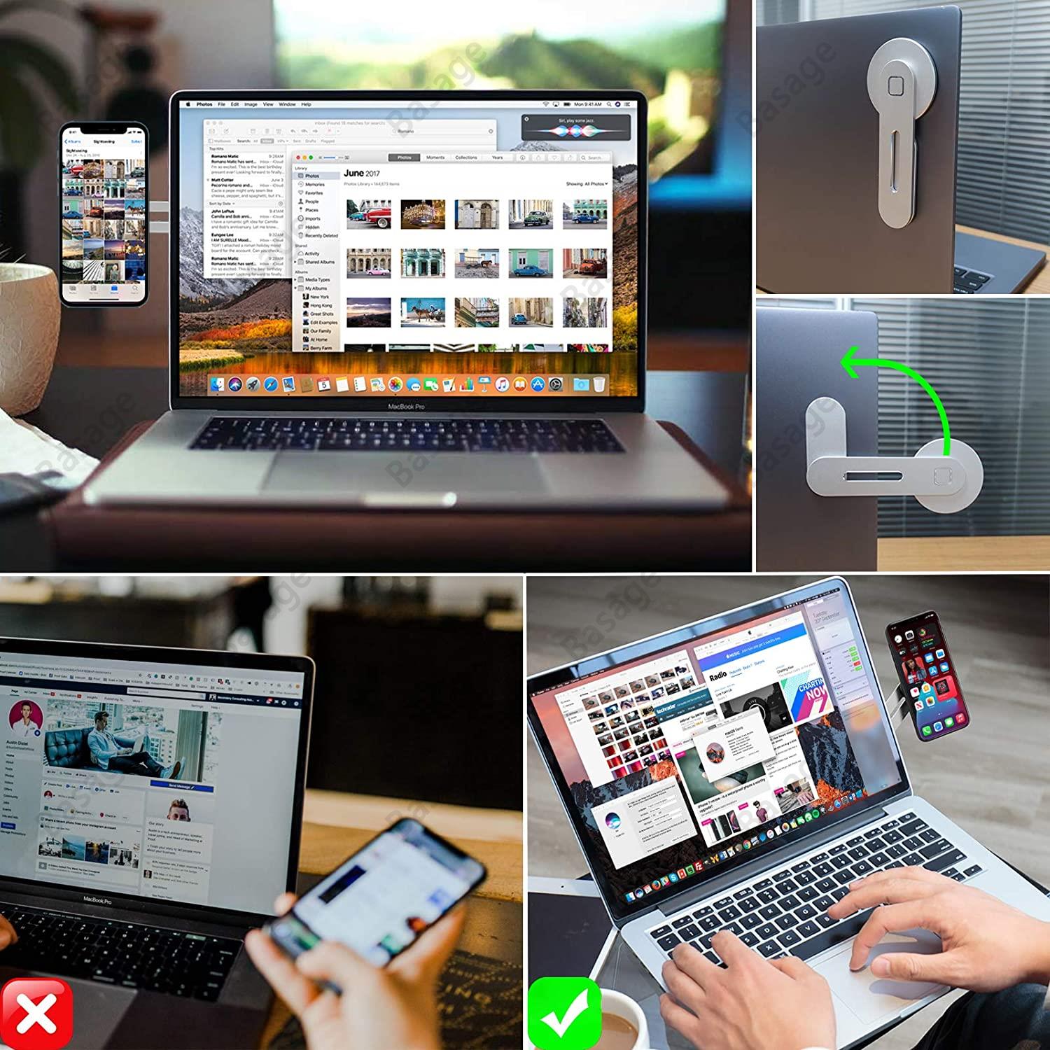 Magnetic Laptop Phone Holder C - đánh giá và giá Laptop Accessories Must Have