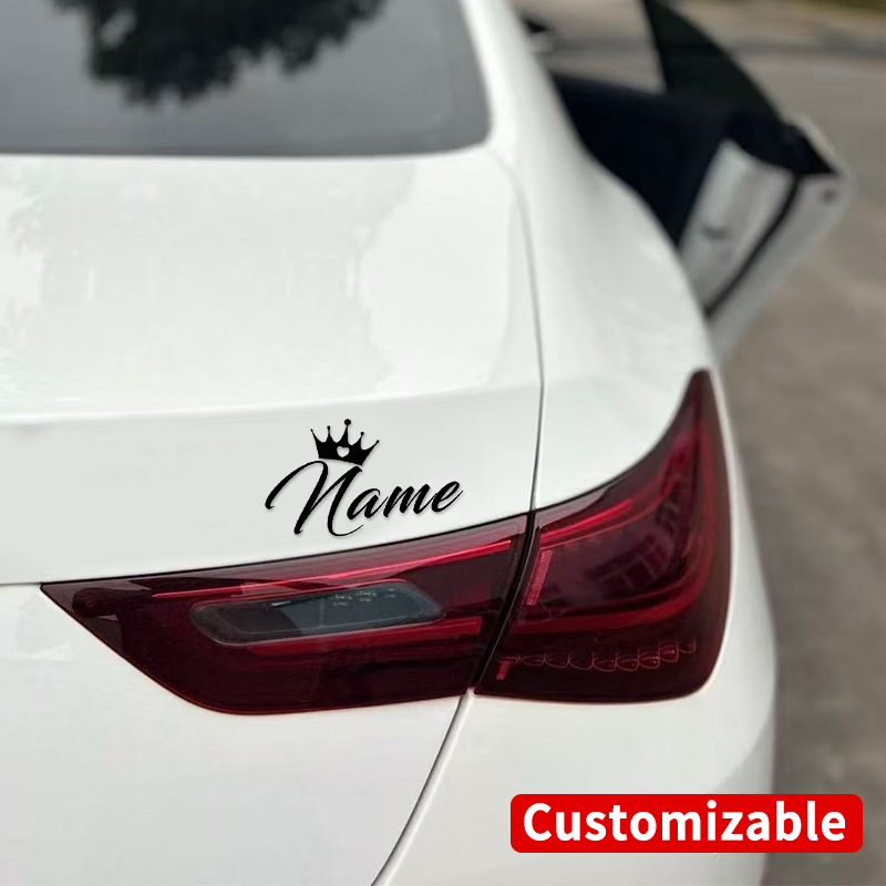 Custom Crown Name Sticker Pers - đánh giá và giá Laptop Accessories Name
