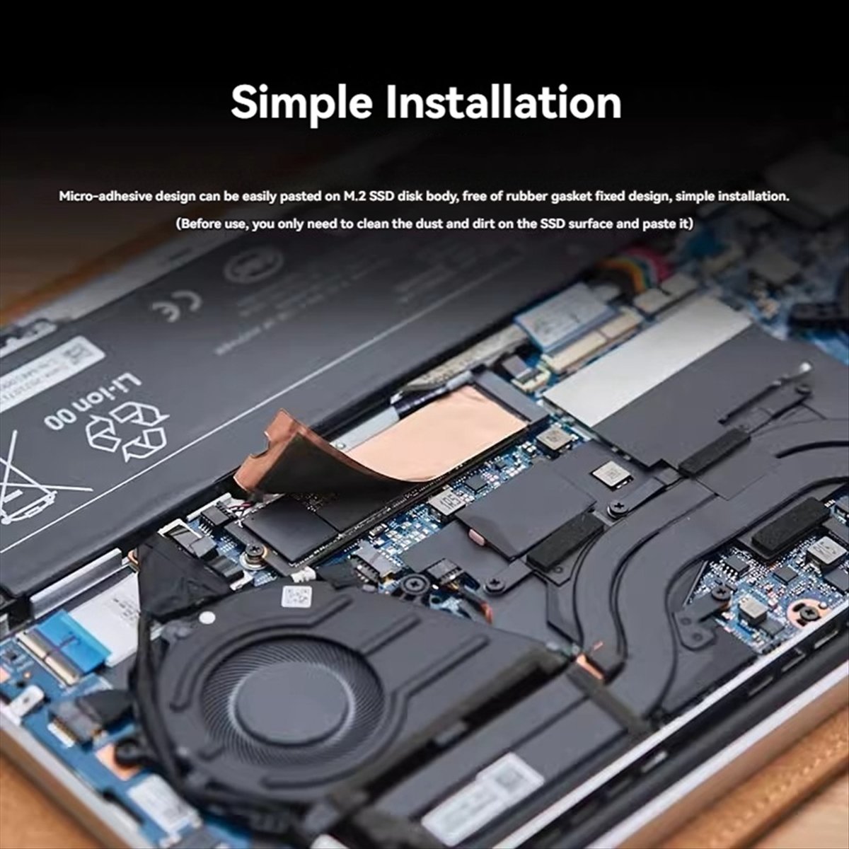 T35C SSD Copper Heatsink Coole - đánh giá và giá Laptop Cooling Pad